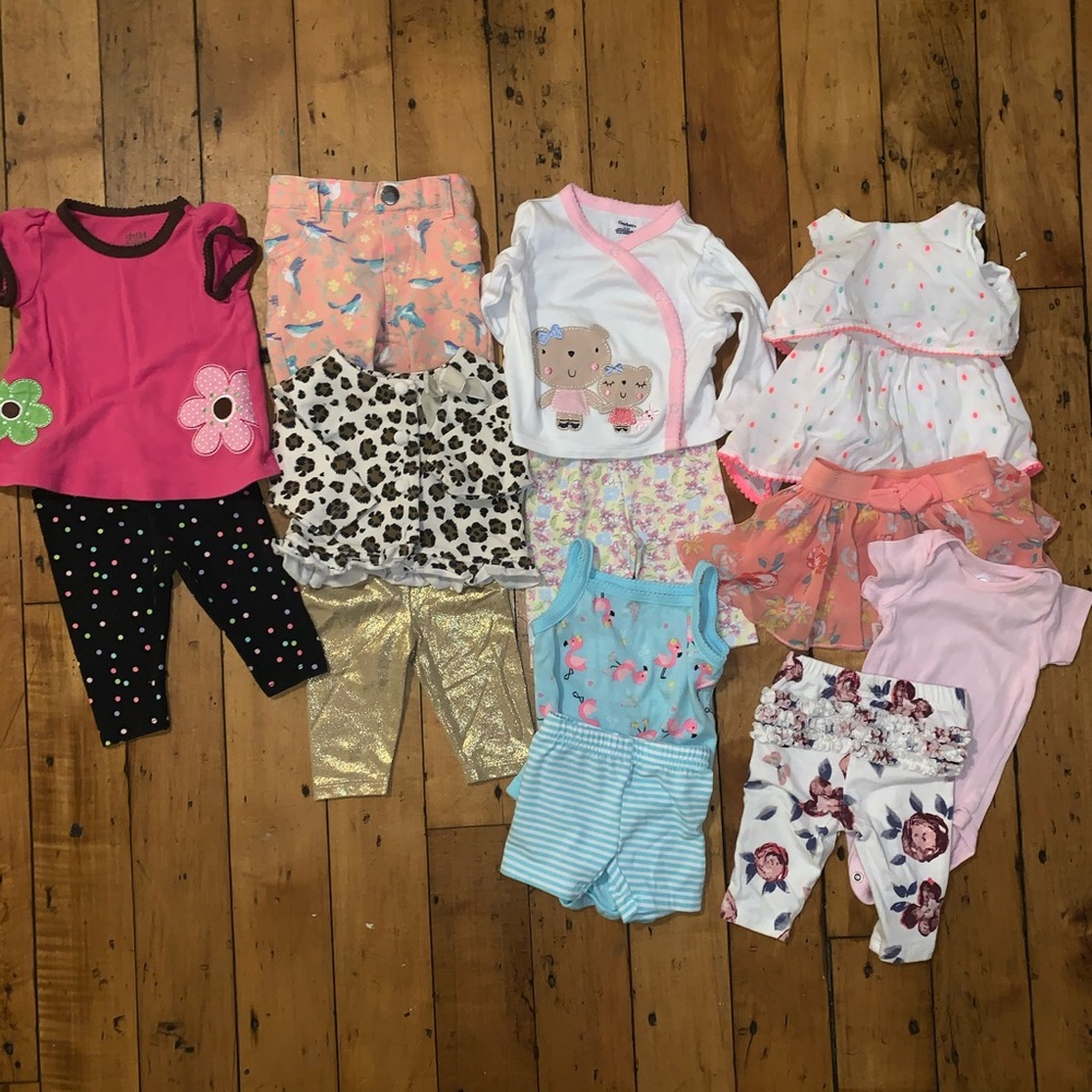 0-3 month girl lot
